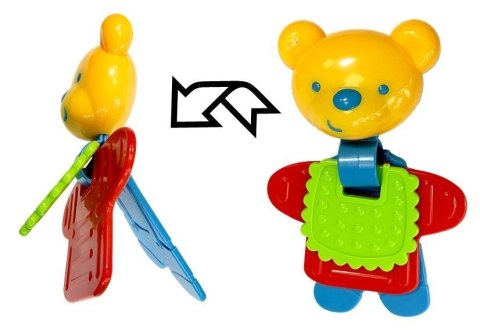 Zestaw Grzechotek i Gryzaków Tygrys Żabka dla Niemowlaka LEAN Toys Zestaw Grzechotek i Gryzaków Tygrys Żabka dla Niemowlaka LEAN Toys