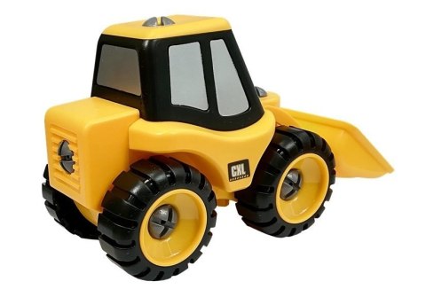 Zestaw Pojazdów Budowlanych do Skręcania DIY LEAN Toys