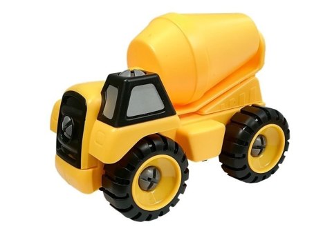 Zestaw Pojazdów Budowlanych do Skręcania DIY LEAN Toys