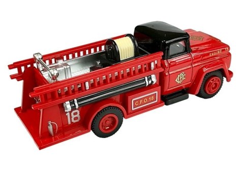 Zestaw Pojazdów Straży Pożarnej 3 sztuki Resoraki LEAN Toys