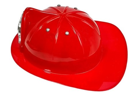 Zestaw Strażacki Kask Gaśnica Toporek Maska Łom Akcesoria Czerwony LEAN Toys