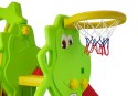 Zestaw ogrodowy Zjeżdżalnia Huśtawka DINO LEAN Toys