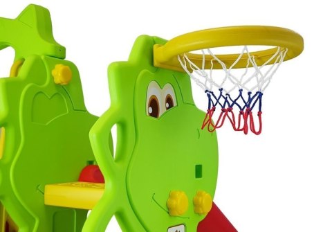 Zestaw ogrodowy Zjeżdżalnia Huśtawka DINO LEAN Toys Zestaw ogrodowy Zjeżdżalnia Huśtawka DINO LEAN Toys