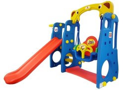 Zestaw ogrodowy Zjeżdżalnia Huśtawka LEW LEAN Toys