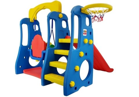 Zestaw ogrodowy Zjeżdżalnia Huśtawka LEW LEAN Toys Zestaw ogrodowy Zjeżdżalnia Huśtawka LEW LEAN Toys