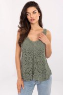Bluzka Model MI-BZ-9006.75 Khaki - Italy Moda Italy Moda