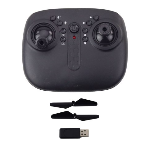 Dron Sześcioosiowy Żyroskop Światła LED Obrót 360° Niebieski LEAN Toys Dron Sześcioosiowy Żyroskop Światła LED Obrót 360° Niebieski LEAN Toys