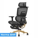 Fotel ergonomiczny ANGEL biurowy obrotowy Glamour Gold ANGEL