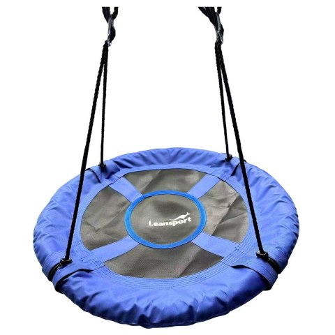 Huśtawka Ogrodowa Bocianie Gniazdo Dla Dzieci Niebieska 80cm LEAN Sport Huśtawka Ogrodowa Bocianie Gniazdo Dla Dzieci Niebieska 80cm LEAN Sport