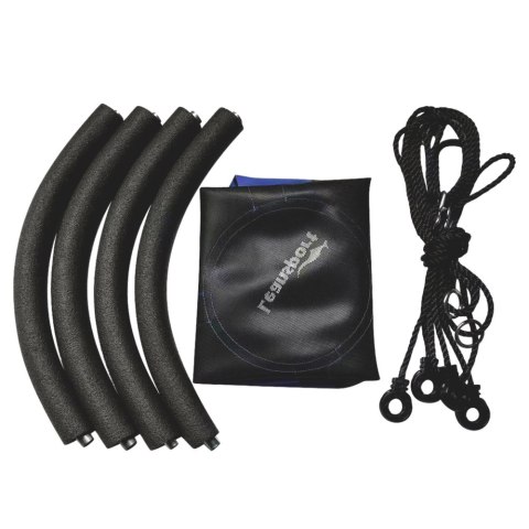 Huśtawka Ogrodowa Bocianie Gniazdo Dla Dzieci Niebieska 80cm LEAN Sport Huśtawka Ogrodowa Bocianie Gniazdo Dla Dzieci Niebieska 80cm LEAN Sport