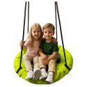 Huśtawka Ogrodowa Bocianie Gniazdo Dla Dzieci Zielona 60cm LEAN Sport