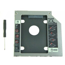Kieszeń Qoltec na drugi dysk 2.5 HDD | 9.5 mm Qoltec