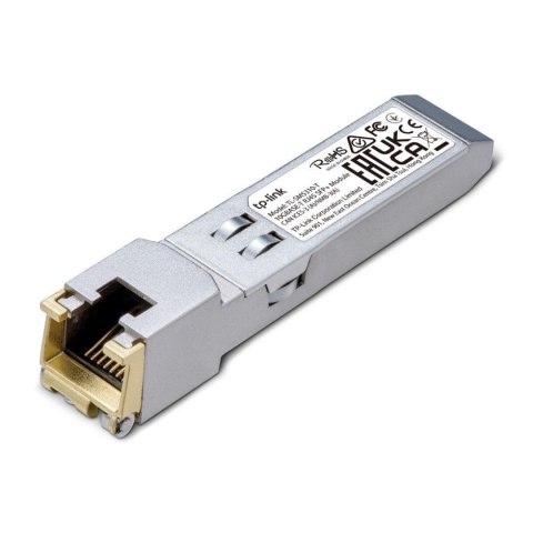 Moduł SFP+ TP-LINK TL-SM5310-T 10G BASE-T RJ45 TP-Link Systems Inc. Moduł SFP+ TP-LINK TL-SM5310-T 10G BASE-T RJ45 TP-Link Systems Inc.