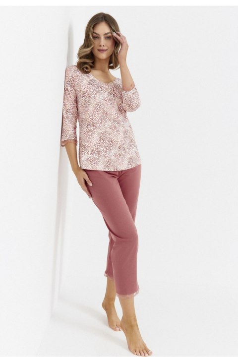 Piżama Damska Model 157 Powder Pink - Cana Cana Piżama Damska Model 157 Powder Pink - Cana Cana