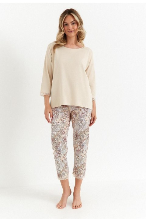 Piżama Damska Model 486 Wanilia - Cana Cana Piżama Damska Model 486 Wanilia - Cana Cana