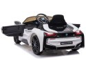 Auto na Akumulator BMW I8 Coupe Biały LEAN CARS Auto na Akumulator BMW I8 Coupe Biały LEAN CARS