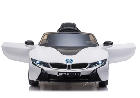 Auto na Akumulator BMW I8 Coupe Biały LEAN CARS Auto na Akumulator BMW I8 Coupe Biały LEAN CARS