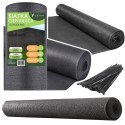 Siatka Cieniująca Na Ogrodzenie Płot Maskująca Szara 1.5M 50M 140g/m² LEAN