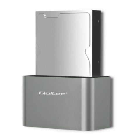 Stacja dokująca Qoltec dysków HDD/SSD | 2.5" / 3.5" SATA | USB 3.0 Qoltec