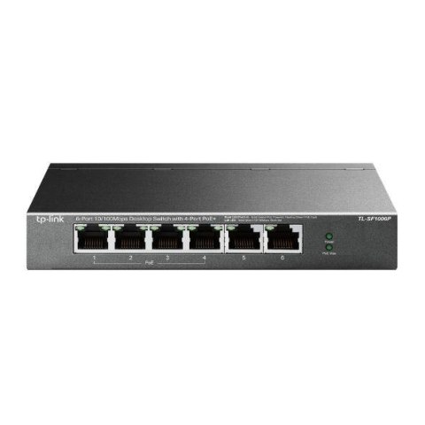 Switch niezarządzalny TP-Link TL-SF1006P 6x10/100 4xPoE+ TP-Link Systems Inc. Switch niezarządzalny TP-Link TL-SF1006P 6x10/100 4xPoE+ TP-Link Systems Inc.