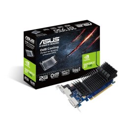 Karta VGA Asus GT730 2GB GDDR5 64bit VGA+DVI+HDMI PCIe Silent Asus