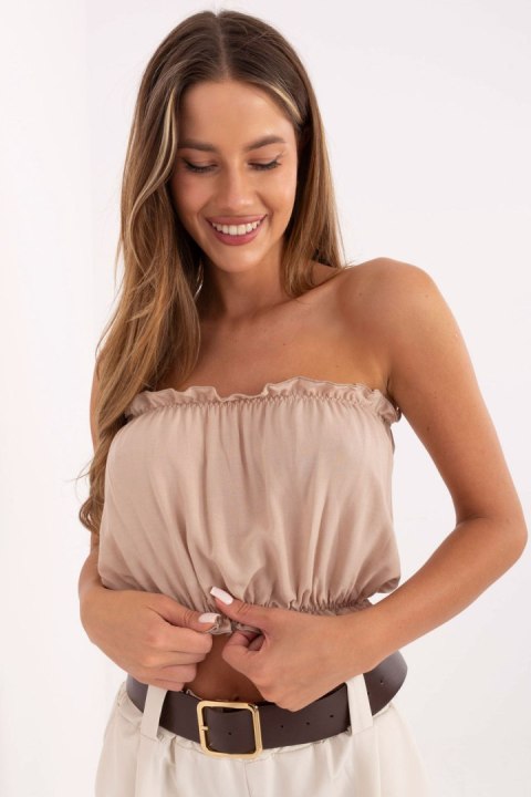 Koszulka Top Model LK-TP-510105.91 Beige - Lakerta Lakerta