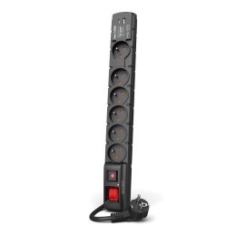 Listwa przeciwprzepięciowa Acar USB W2438 z szybką ładowarką 5m czarna Acar