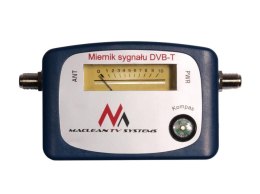 Miernik telewizyjny DVB-T Maclean MCTV-627 kabel 25cm F-F, etui, zestaw zasilający Maclean