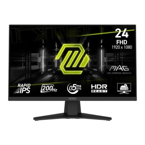 Monitor MSI 23,8" MAG 244F Rapid IPS FHD 200Hz HDMI DP MSI