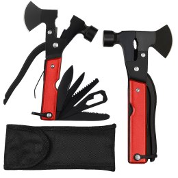 Narzędzie Wielofunkcyjne Turystyczne Survivalowe Multitool 17w1 LEAN
