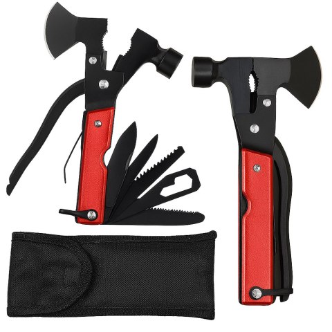 Narzędzie Wielofunkcyjne Turystyczne Survivalowe Multitool 17w1 LEAN