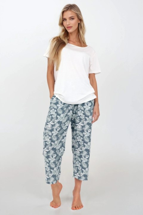 Piżama Damska Model Casual Beauty Green - Momenti Per Me Momenti Per Me Piżama Damska Model Casual Beauty Green - Momenti Per Me Momenti Per Me