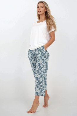 Piżama Damska Model Casual Beauty Green - Momenti Per Me Momenti Per Me