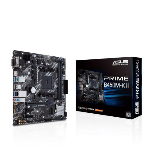 Płyta Asus PRIME B450M-K II/AMD B450/SATA3/M.2/USB3.1/PCIe3.0/AM4/mATX Asus