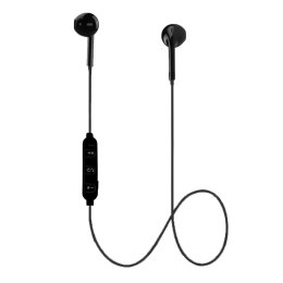 Słuchawki z mikrofonem Esperanza EH187K douszne Bluetooth sportowe czarne ESPERANZA