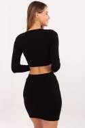 Spódnica Komplet Model RV-KMPL-7526.03 Black - Rue Paris Rue Paris