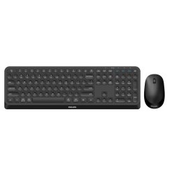 Zestaw bezprzewodowy klawiatura i mysz PHILIPS SPT6407B/00 czarny MMD-Monitors & Displays Nederland B.V.
