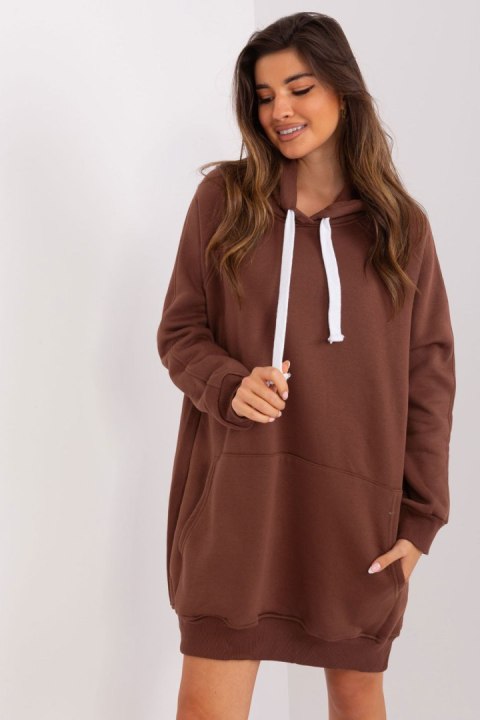 Bluza Damska Model EM-BL-704.99P Brown - Ex Moda Ex Moda