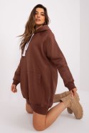 Bluza Damska Model EM-BL-704.99P Brown - Ex Moda Ex Moda
