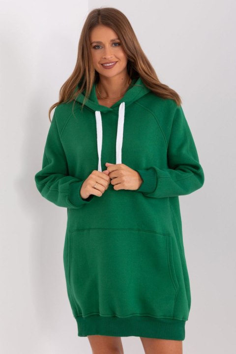 Bluza Damska Model EM-BL-704.99P Dark Green - Ex Moda Ex Moda Bluza Damska Model EM-BL-704.99P Dark Green - Ex Moda Ex Moda