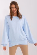 Bluza Damska Model EM-BL-716.14 Light Blue - Ex Moda Ex Moda Bluza Damska Model EM-BL-716.14 Light Blue - Ex Moda Ex Moda