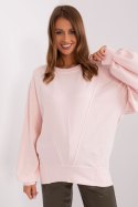 Bluza Damska Model EM-BL-716.14 Light Pink - Ex Moda Ex Moda Bluza Damska Model EM-BL-716.14 Light Pink - Ex Moda Ex Moda