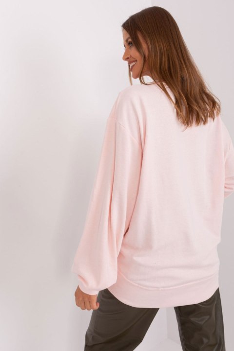 Bluza Damska Model EM-BL-716.14 Light Pink - Ex Moda Ex Moda Bluza Damska Model EM-BL-716.14 Light Pink - Ex Moda Ex Moda