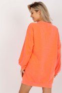 Bluza Damska Model EM-BL-U719.82P Fluo Orange - Ex Moda Ex Moda Bluza Damska Model EM-BL-U719.82P Fluo Orange - Ex Moda Ex Moda