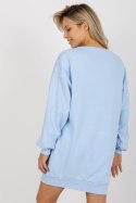 Bluza Damska Model EM-BL-U719.82P Light Blue - Ex Moda Ex Moda Bluza Damska Model EM-BL-U719.82P Light Blue - Ex Moda Ex Moda