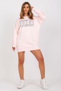 Bluza Damska Model EM-BL-U719.82P Light Pink - Ex Moda Ex Moda Bluza Damska Model EM-BL-U719.82P Light Pink - Ex Moda Ex Moda