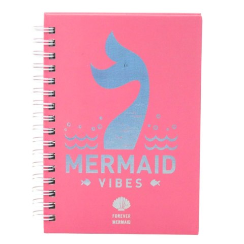 Notatnik W Linie Holograficzna Ogon Syreni Różowy A6 80 Kartek LEAN Notatnik W Linie Holograficzna Ogon Syreni Różowy A6 80 Kartek LEAN