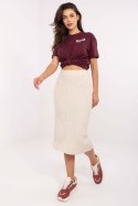 Spódnica Model D93020M50243A1 Light Beige - Sublevel Sublevel