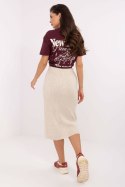 Spódnica Model D93020M50243A1 Light Beige - Sublevel Sublevel