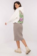 Spódnica Model D93020M50243A2 Dark Beige - Sublevel Sublevel